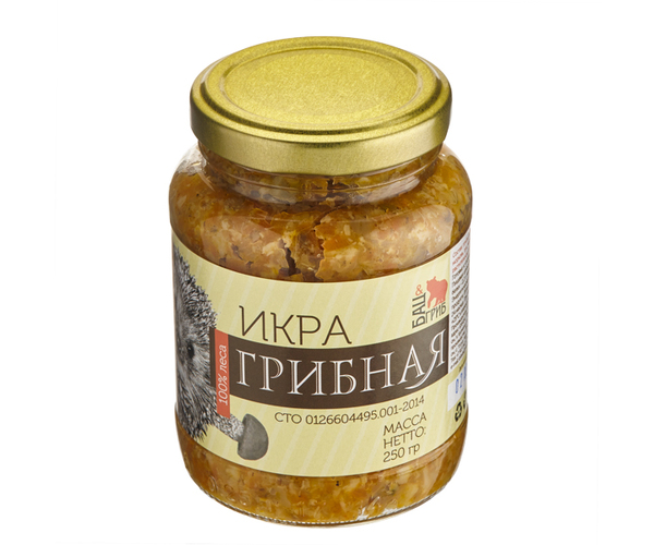 Икра грибная, 250 гр