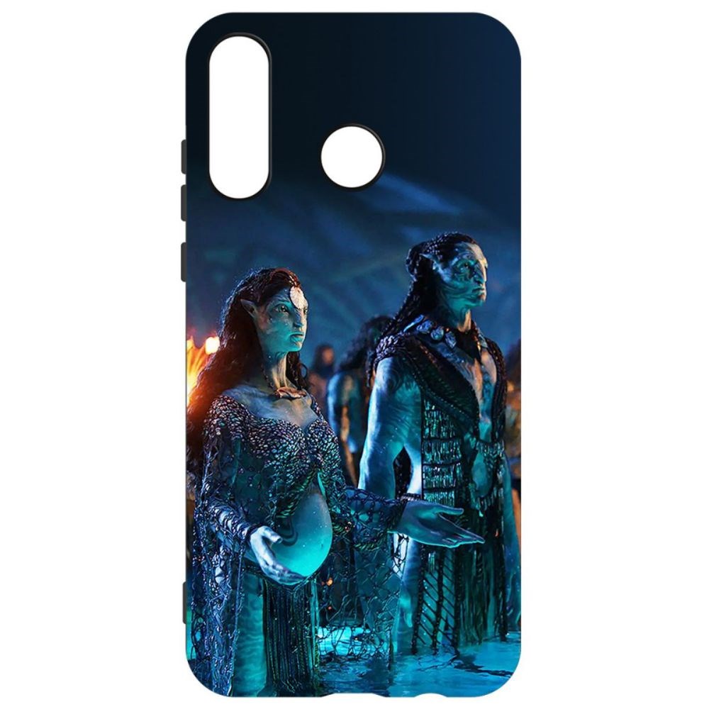 

Чехол-накладка Софт Аватар - Клан Меткайина для Huawei P30 Lite