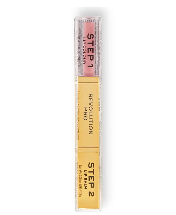 Помада-бальзам Revolution PRO Supreme Stay 24H Lip Duo Stripped 2 в 1 жидкая, 2,5 мл