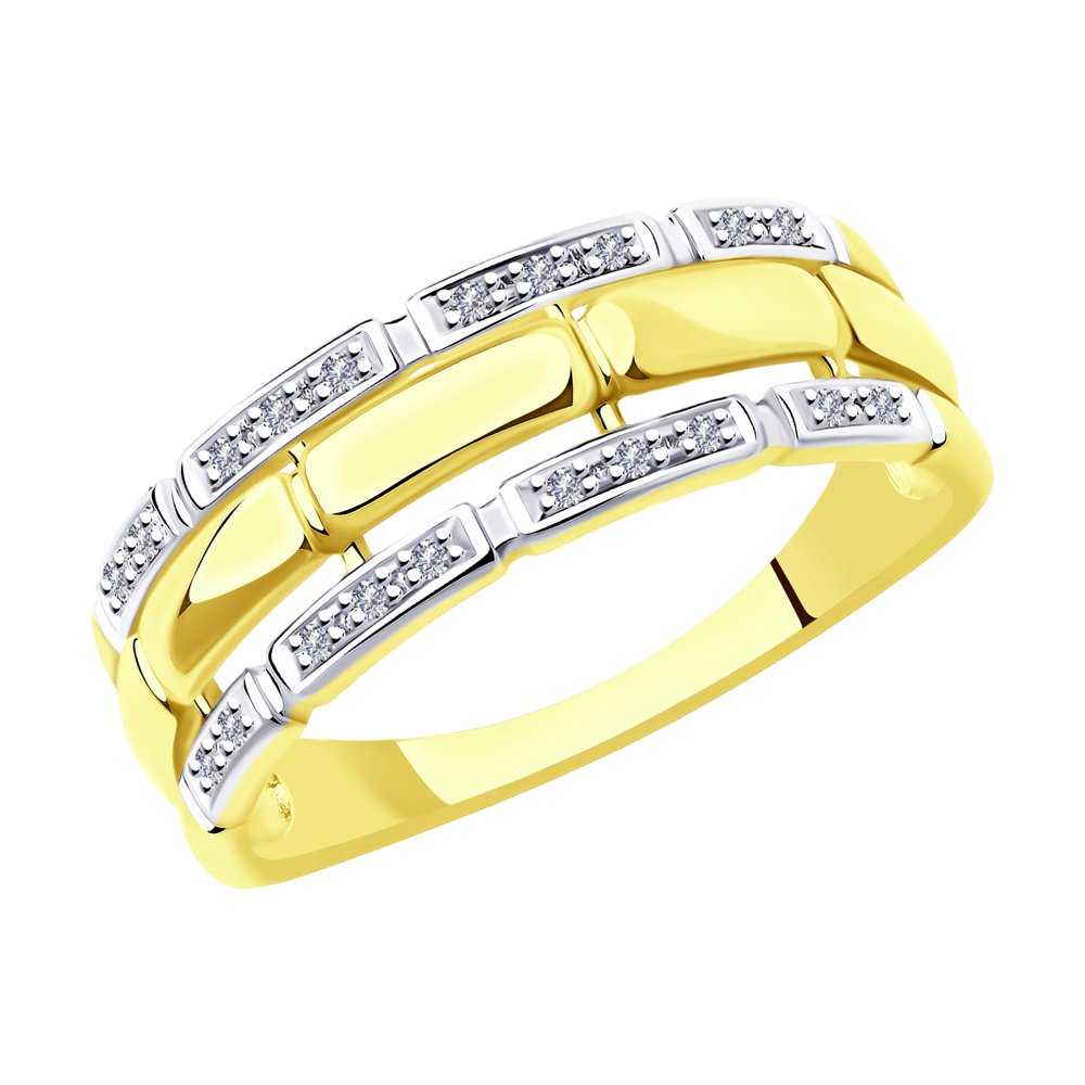 

Кольцо из желтого золота с бриллиантом р. 18 SOKOLOV Diamonds 1011958-2, 1011958-2