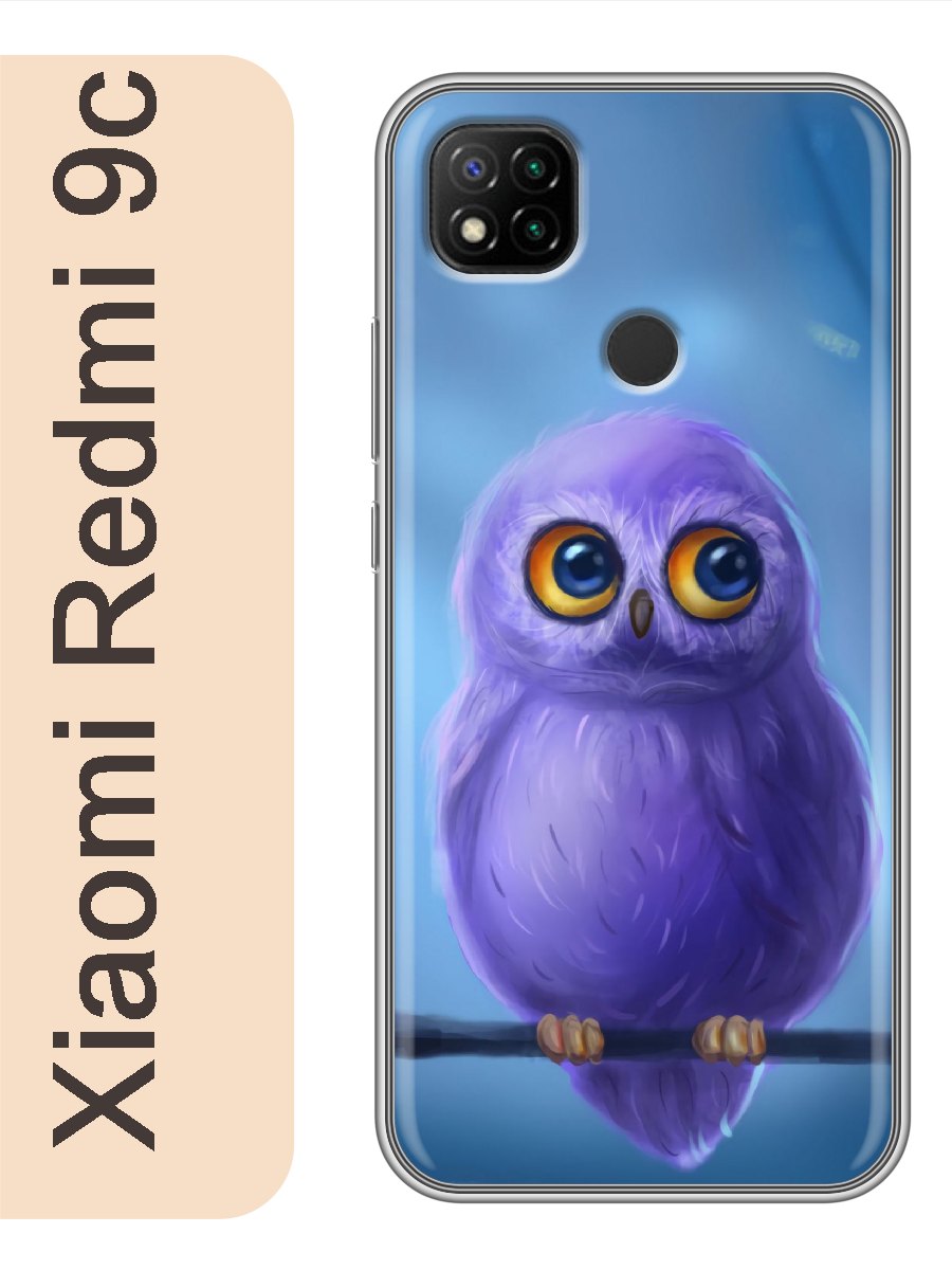 

Чехол на Xiaomi Redmi 9c сова 881, red9czhiv