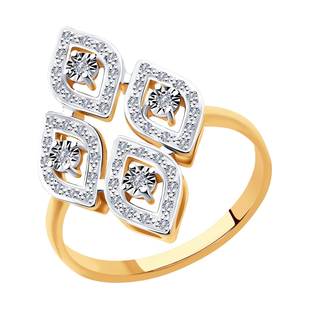 

Кольцо из золота р. , SOKOLOV Diamonds 1011941, бриллиант, 1011941