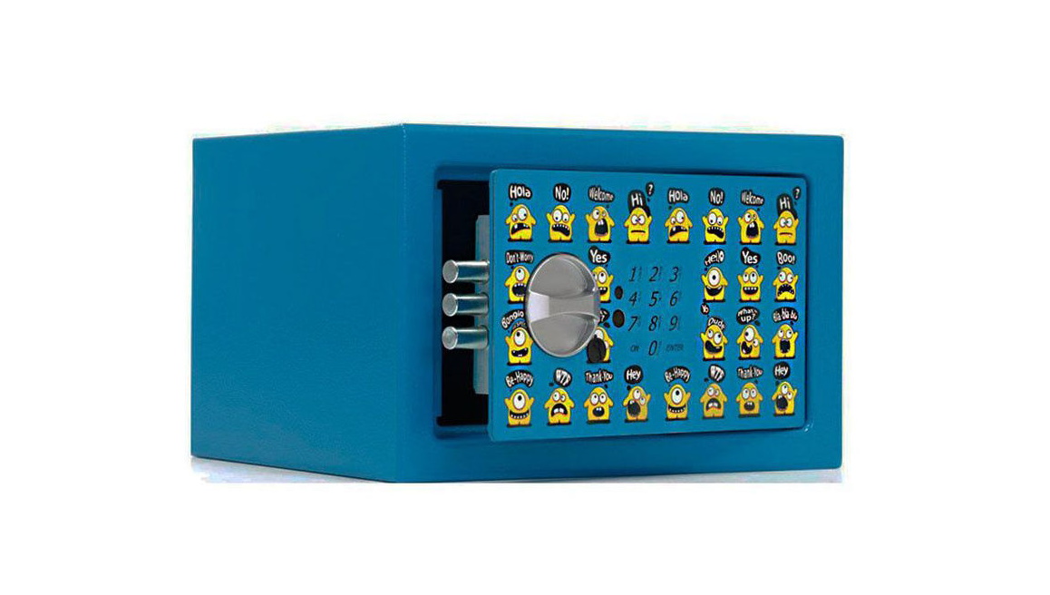 

Сейф AIKO T 170 EL smile 170x260x230мм электронный (S10399290262), Синий