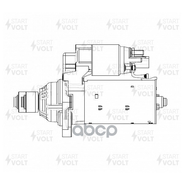 

Стартер Vag Tiguan (07-) 2.0tfsi 1,7квт STARTVOLT арт. LST1850