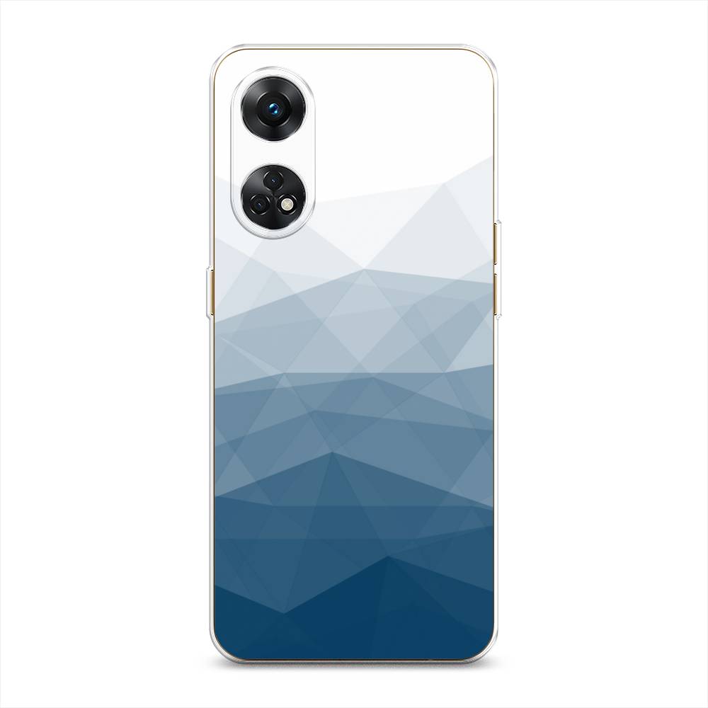 

Чехол Awog на Oppo Reno 8T 4G "Абстракция небо", Синий;голубой;белый, 2513250-3