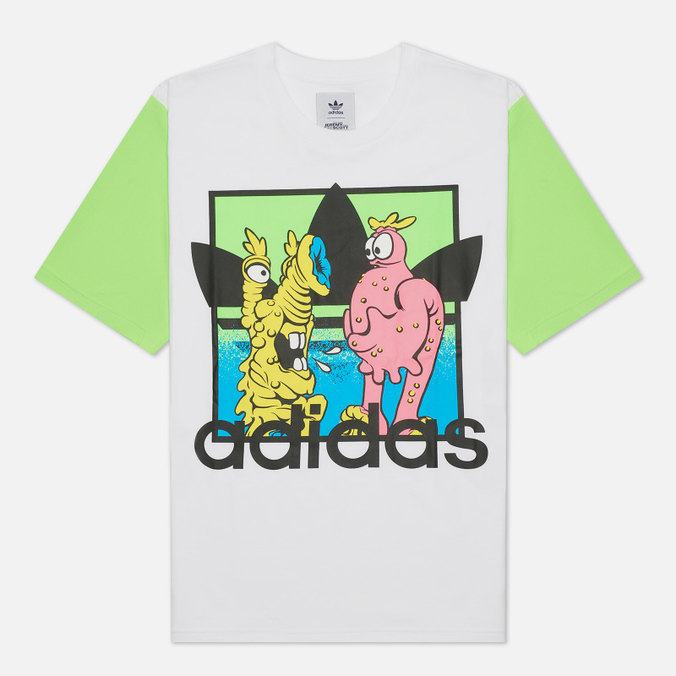 фото Футболка мужская adidas h53371 белая 2xl