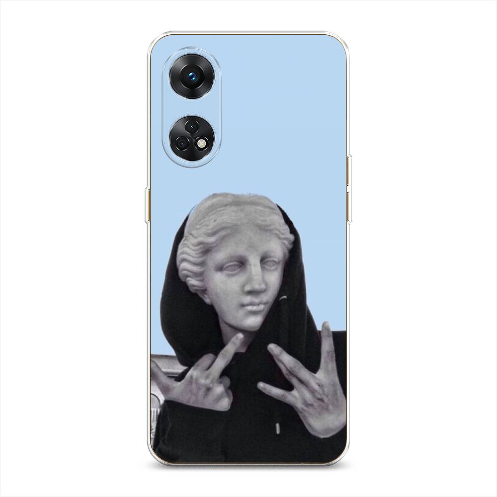 

Чехол Awog на Oppo Reno 8T 4G "SWAG статуя", Голубой, 2513250-9