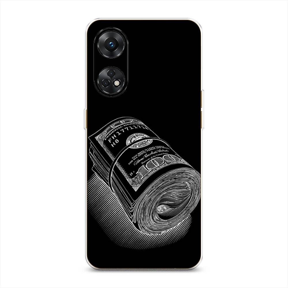 

Чехол Awog на Oppo Reno 8T 4G "Кубышка денег", Черный;серебристый, 2513250-5