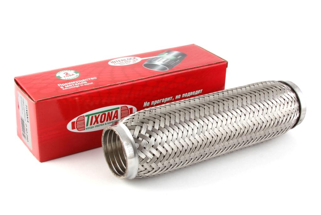 

TIXONA Гофра глушителя 50 x 250 mm. /steel AISI 304 with interlock/