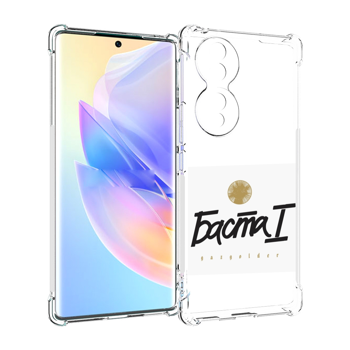 

Чехол MyPads Баста 1 для Honor 70, Прозрачный, Tocco