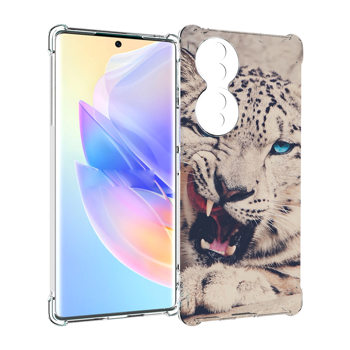

Чехол MyPads Барсюня для Honor 70, Прозрачный, Tocco