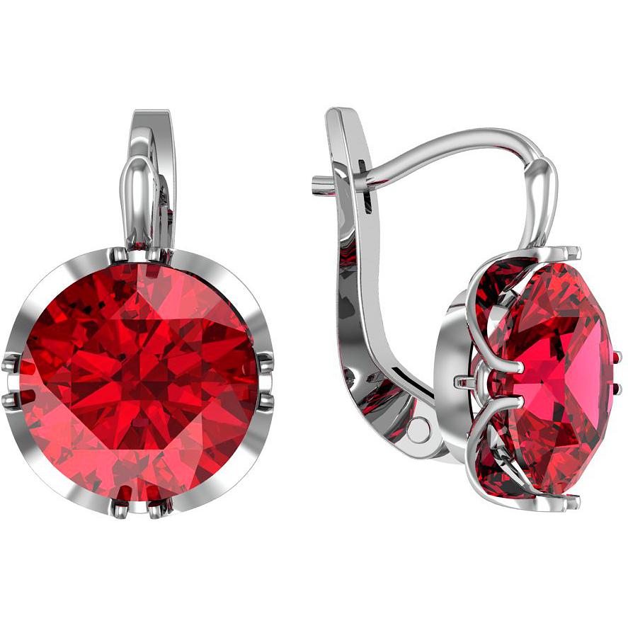 

Серьги женские из серебра ПРИВОЛЖСКИЙ ЮВЕЛИР 331250-KV49, стекло, 331250-KV49