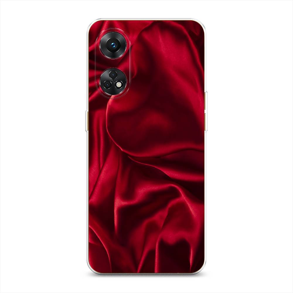 

Чехол Awog на Oppo Reno 8T 4G "Текстура красный шелк", 2513250-3