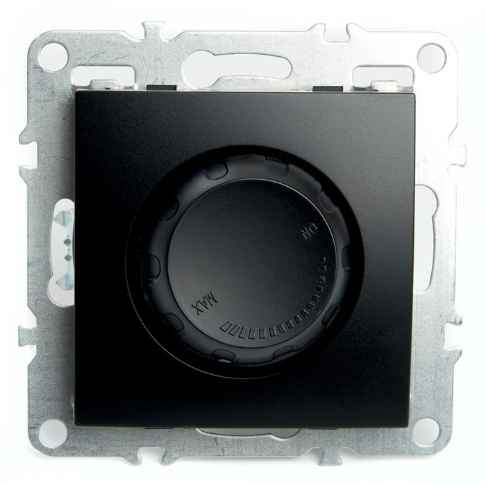 фото Выключатель диммирующий (механизм), stekker серия эрна, psw10-9106-03, черный