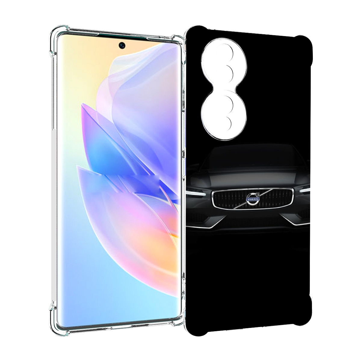 

Чехол MyPads volvo 1 мужской для Honor 70, Прозрачный, Tocco