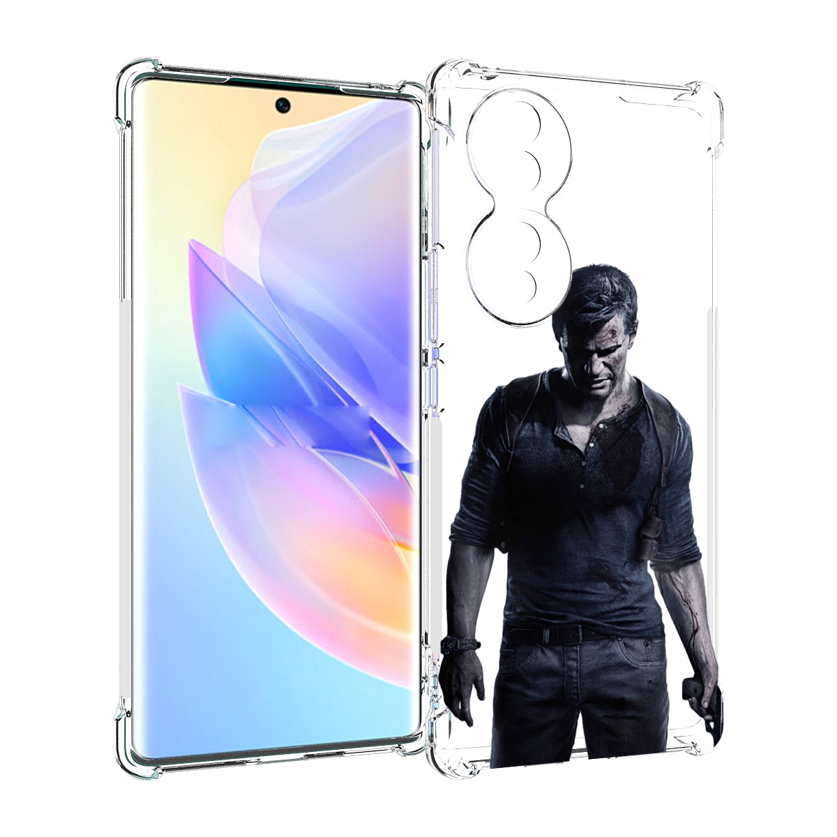 

Чехол MyPads uncharted-4 для Honor 70, Прозрачный, Tocco