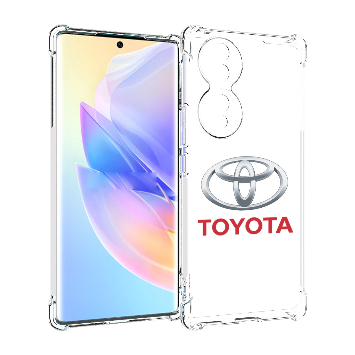 

Чехол MyPads toyota-4 мужской для Honor 70, Прозрачный, Tocco
