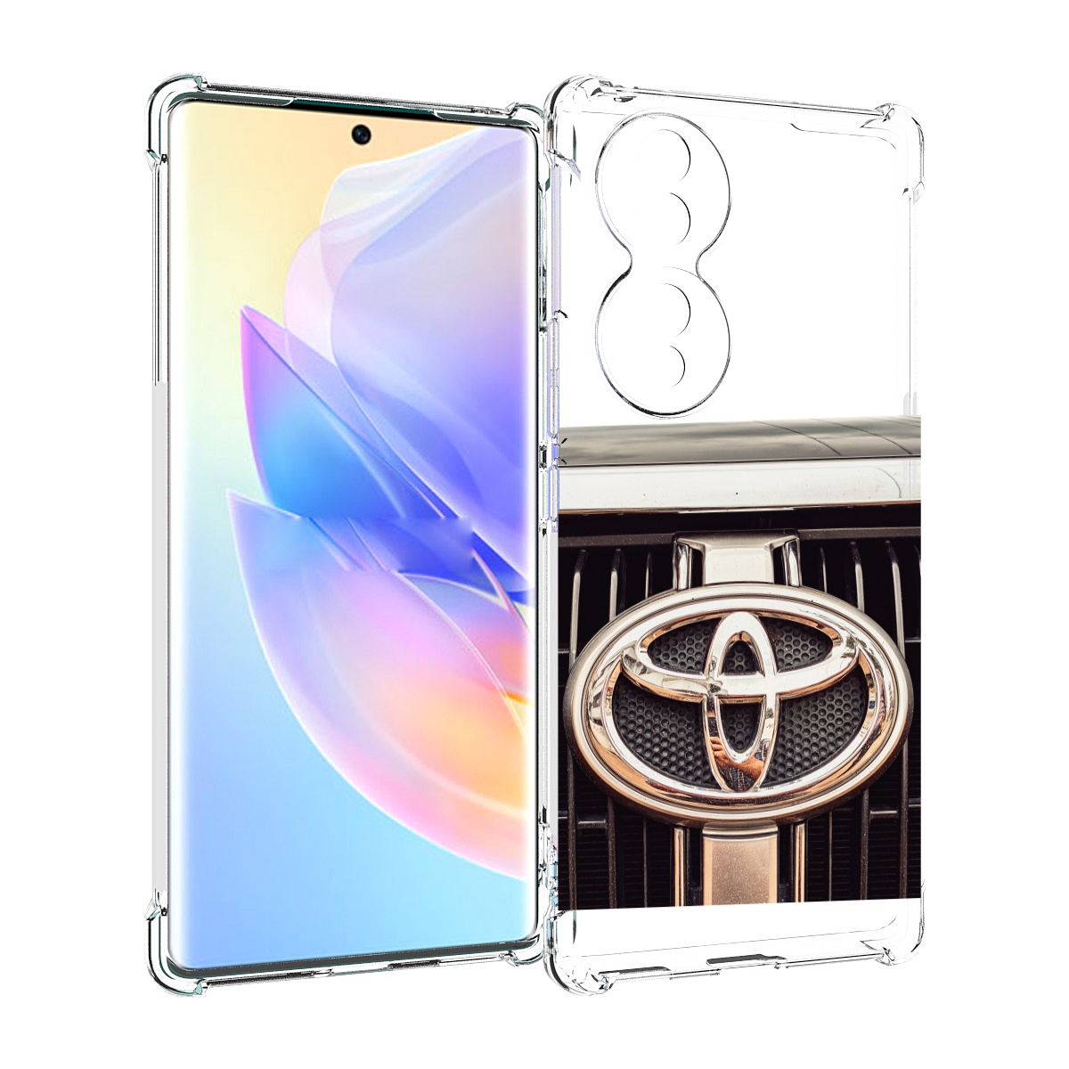 

Чехол MyPads toyota 3 для Honor 70, Прозрачный, Tocco
