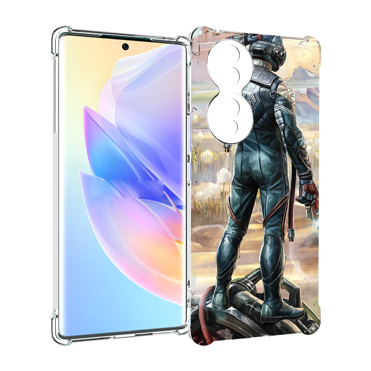 

Чехол MyPads the-outer-worlds для Honor 70, Прозрачный, Tocco
