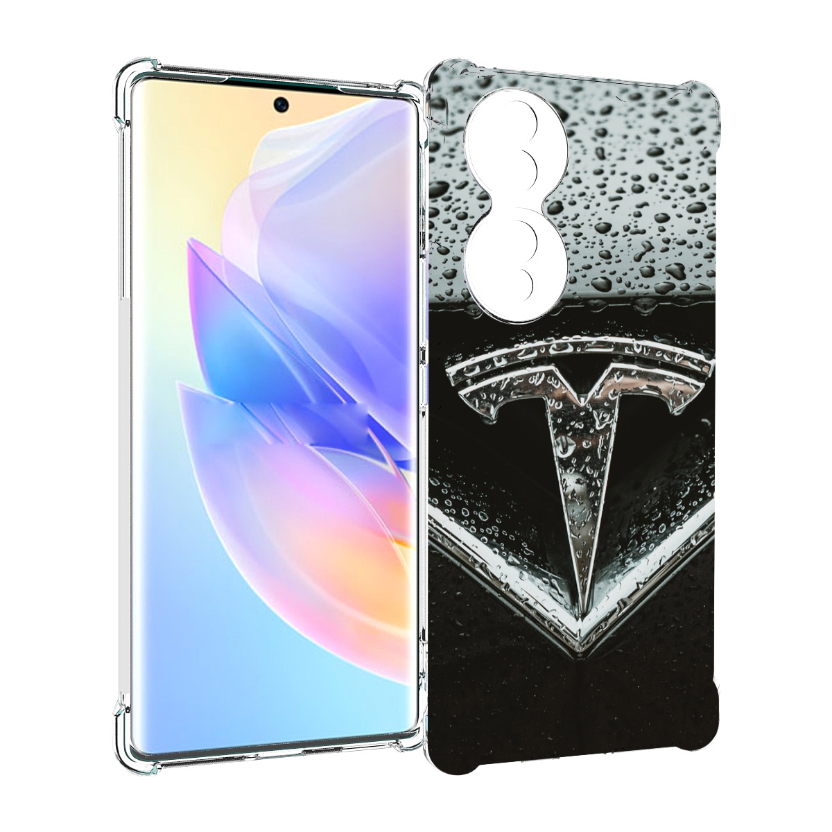 

Чехол MyPads tesla 1 для Honor 70, Прозрачный, Tocco