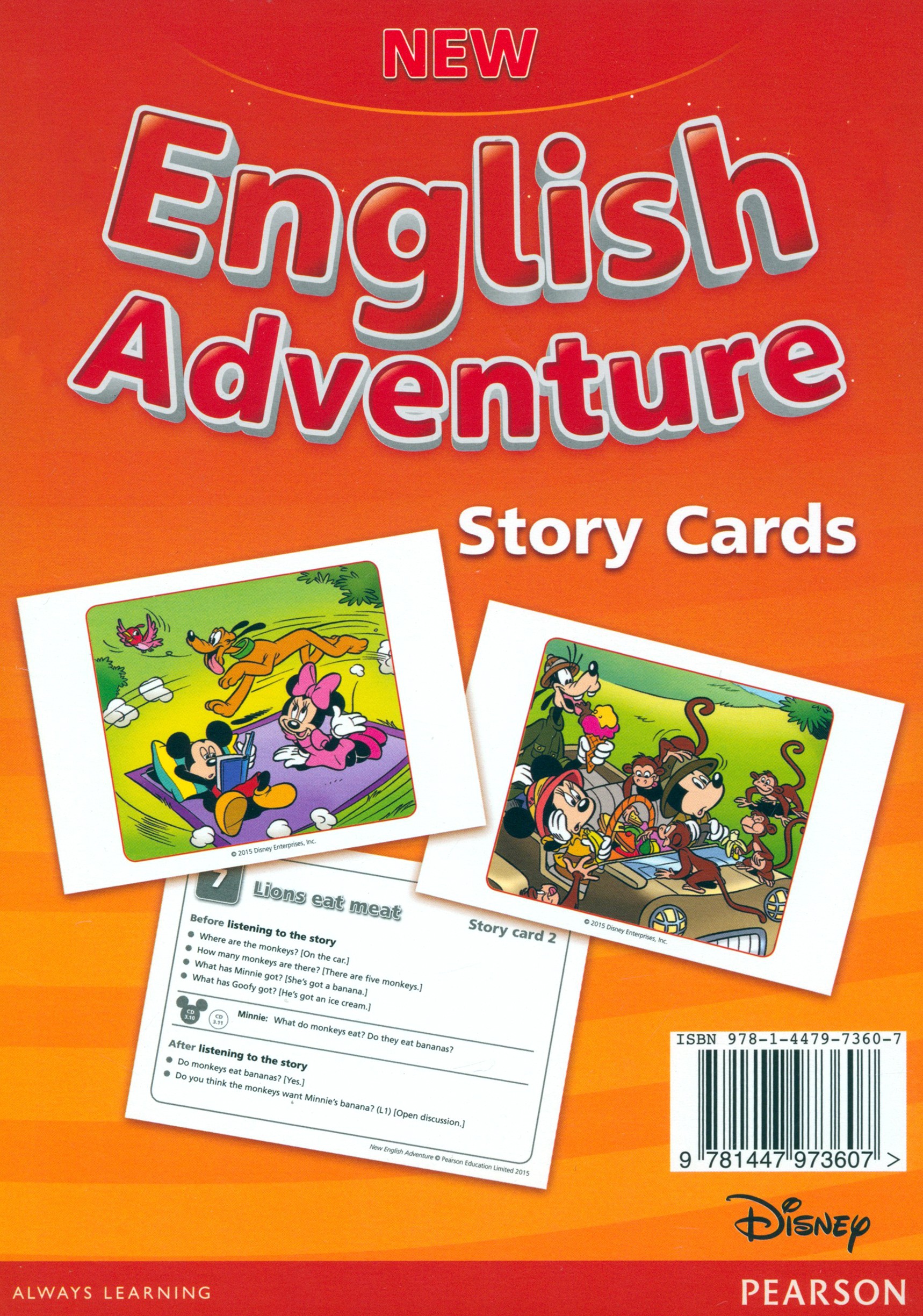 

New English Adventure Level 2 Story cards