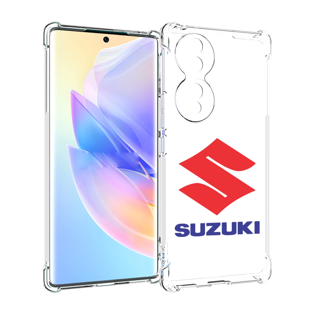 

Чехол MyPads suzuki-3 мужской для Honor 70, Прозрачный, Tocco