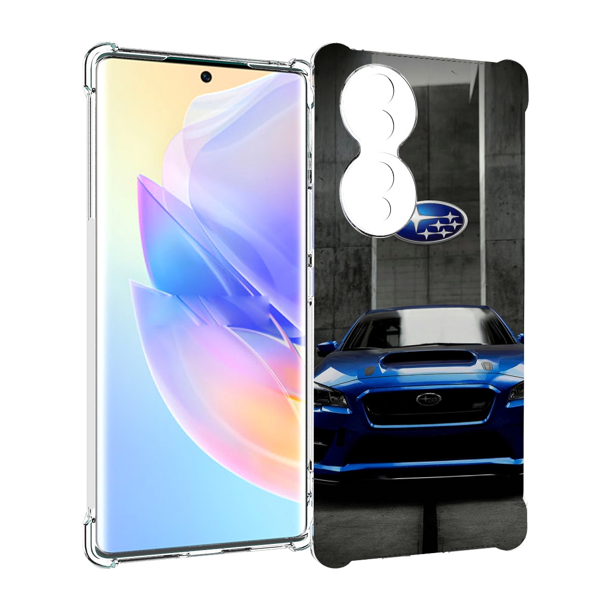 

Чехол MyPads subaru 1 мужской для Honor 70, Прозрачный, Tocco