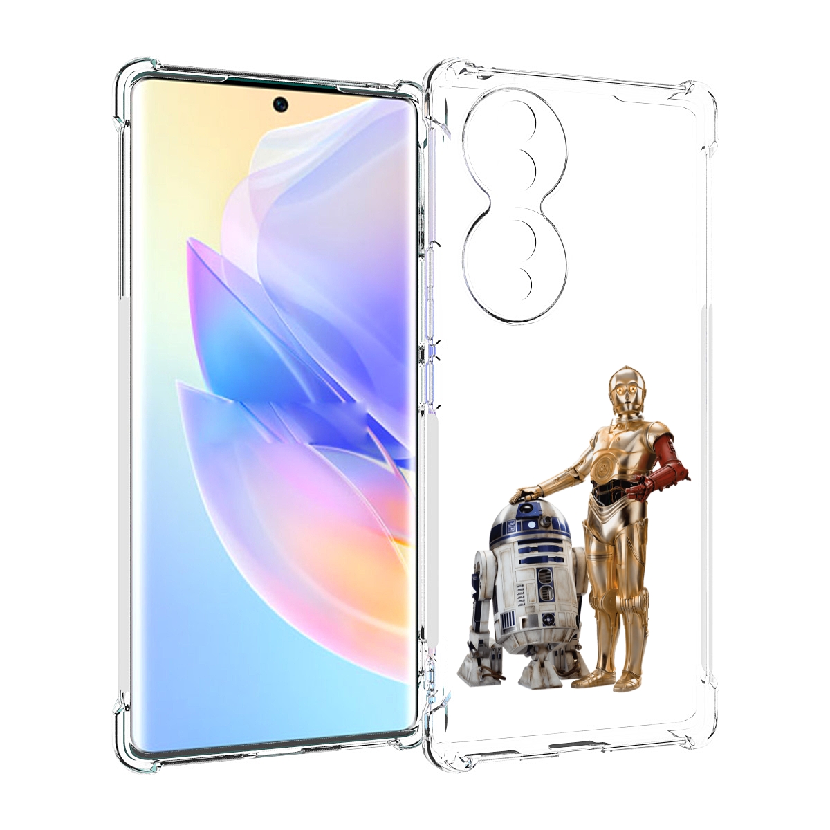 

Чехол MyPads starwars-звездные-воины для Honor 70, Прозрачный, Tocco