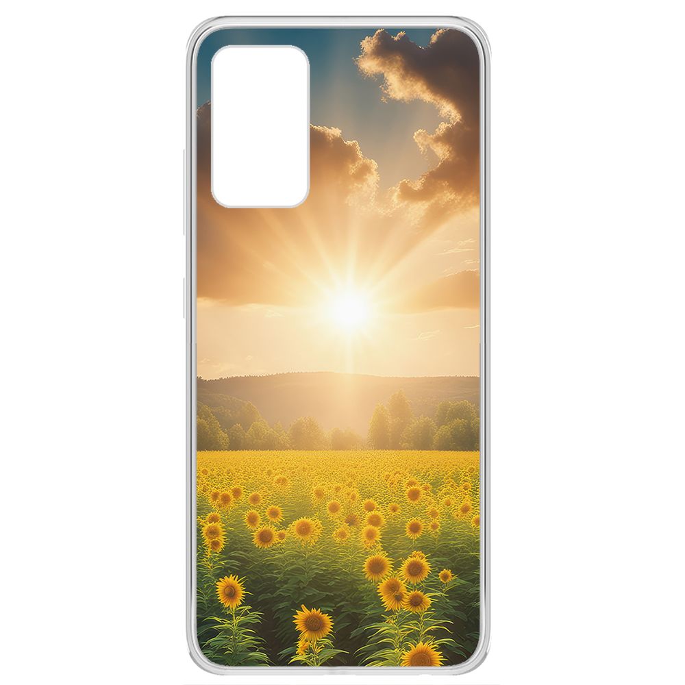 

Чехол-накладка Krutoff Clear Case Солнечно для Samsung Galaxy A32 (A325), Прозрачный
