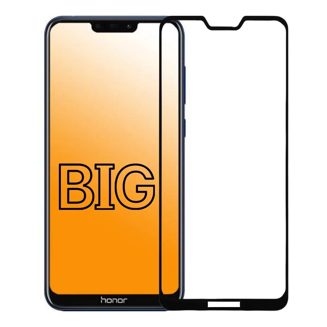 

Защитное стекло BIG для Honor 8C, 8C