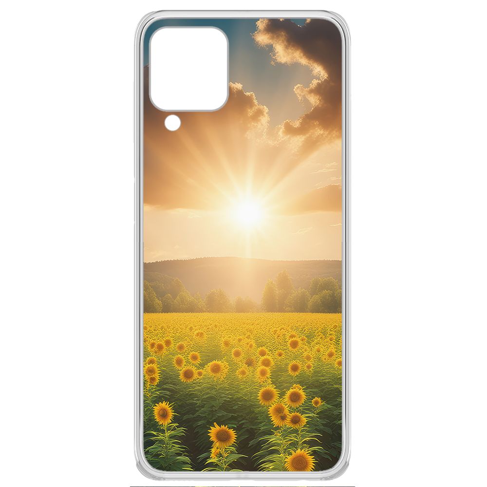 

Чехол-накладка Krutoff Clear Case Солнечно для Samsung Galaxy M22 (M225), Прозрачный