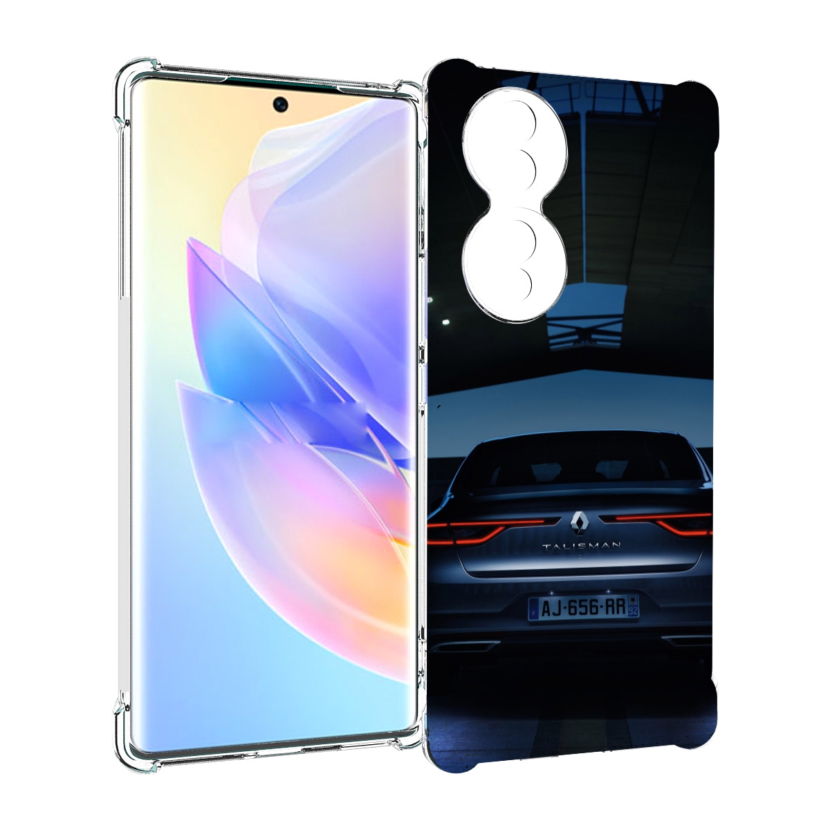 

Чехол MyPads renault 1 для Honor 70, Прозрачный, Tocco