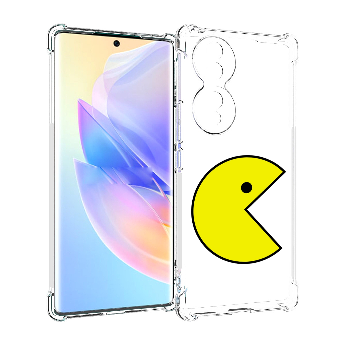 

Чехол MyPads pacman для Honor 70, Прозрачный, Tocco