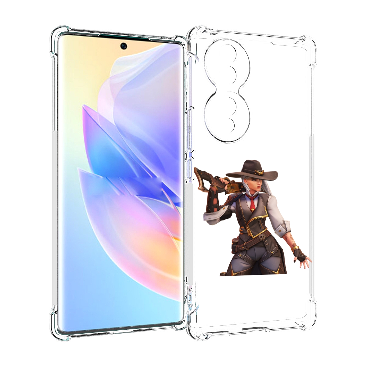 

Чехол MyPads overwatch для Honor 70, Прозрачный, Tocco