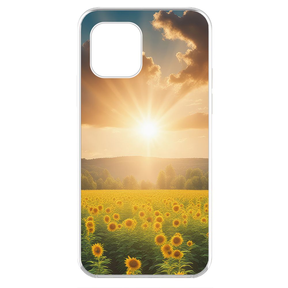 

Чехол-накладка Krutoff Clear Case Солнечно для iPhone 11 Pro, Прозрачный