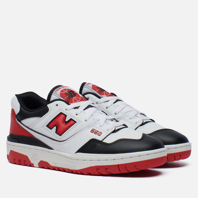 фото Кроссовки мужские new balance bb550hr1 белые 42.5 eu