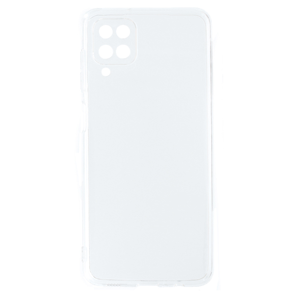 фото Силиконовый чехол для samsung galaxy a12 ultra thin case quality прозрачный zibelino