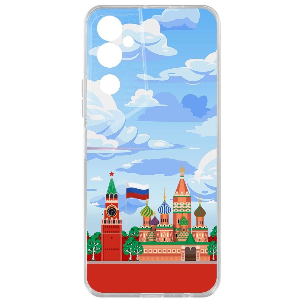 

Чехол Красная Площадь для Tecno Pova Neo 2, Прозрачный