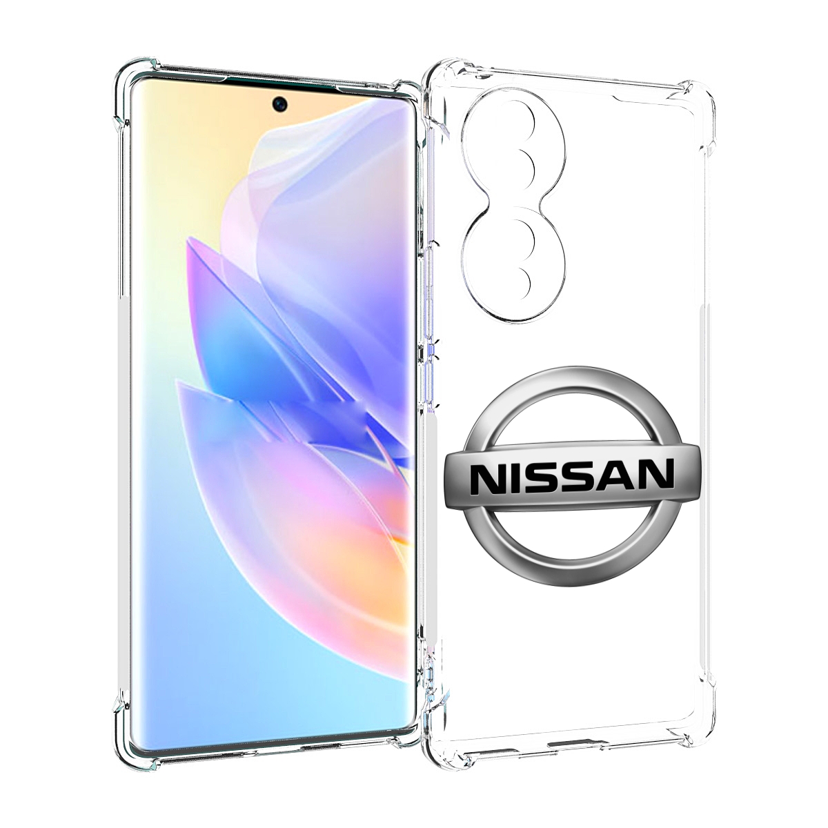 

Чехол MyPads nissan-3 мужской для Honor 70, Прозрачный, Tocco