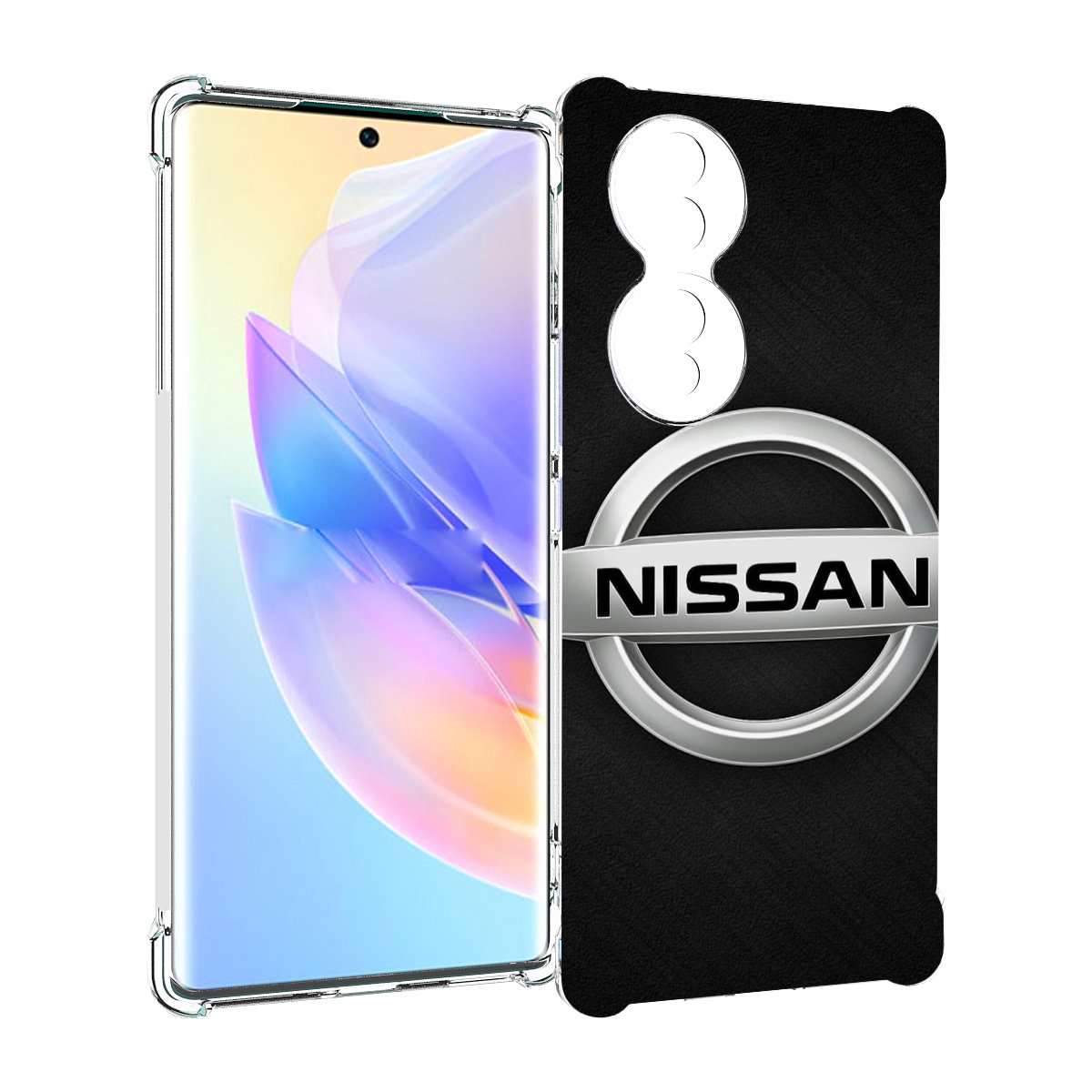 

Чехол MyPads nissan 2 мужской для Honor 70, Прозрачный, Tocco