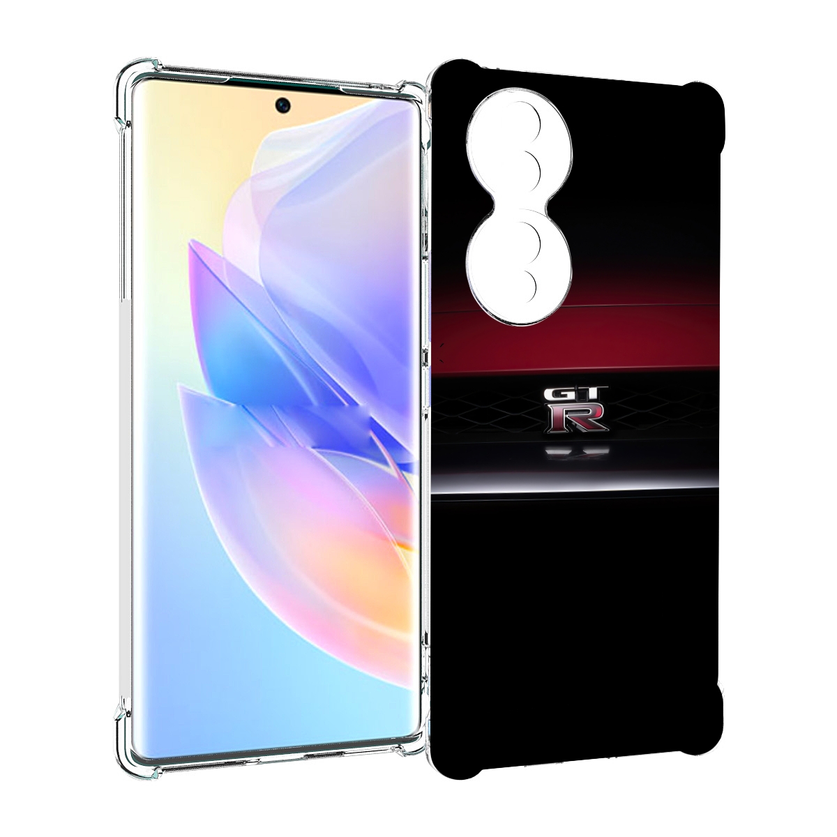 

Чехол MyPads nissan 1 мужской для Honor 70, Прозрачный, Tocco