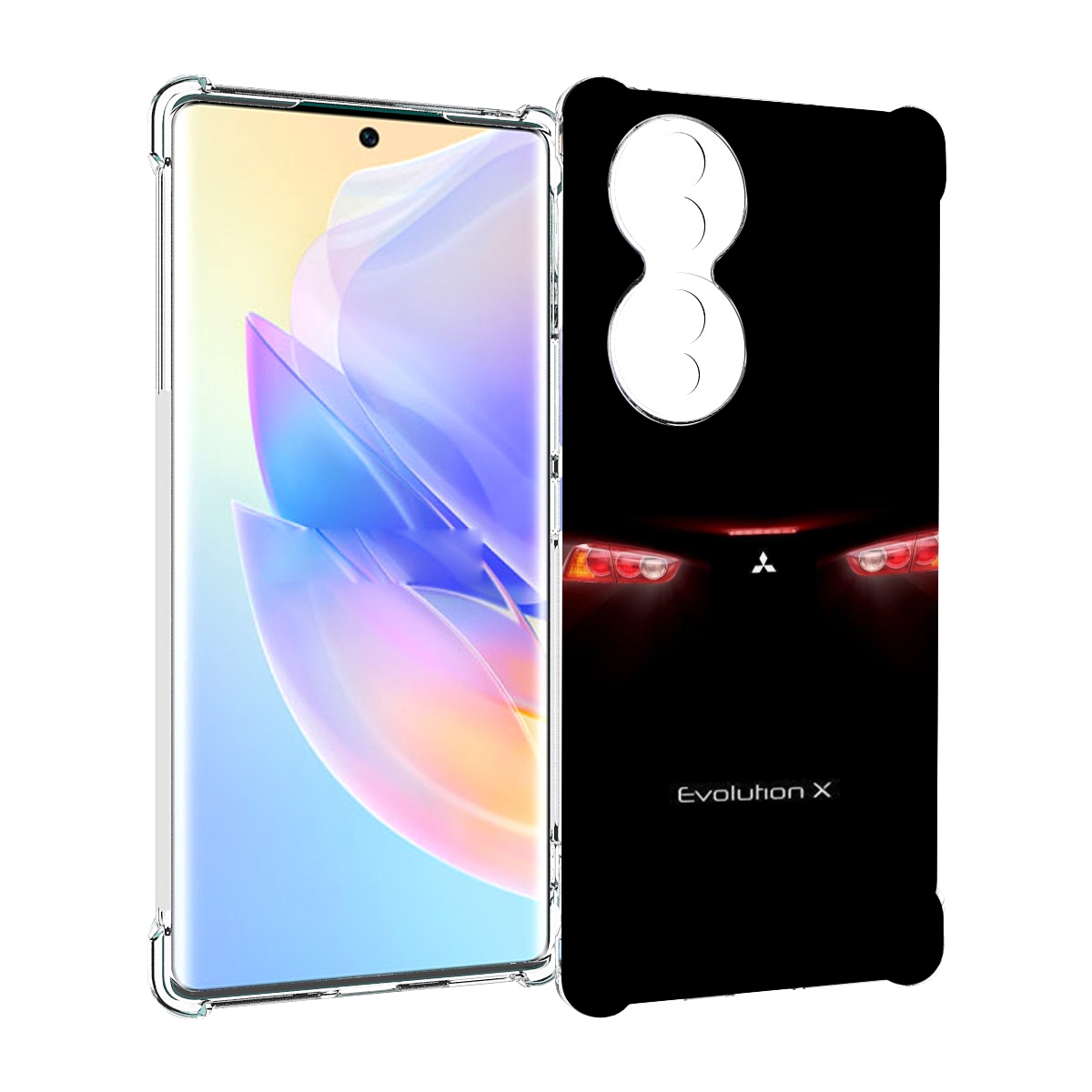 

Чехол MyPads mitsubishi-1 для Honor 70, Прозрачный, Tocco