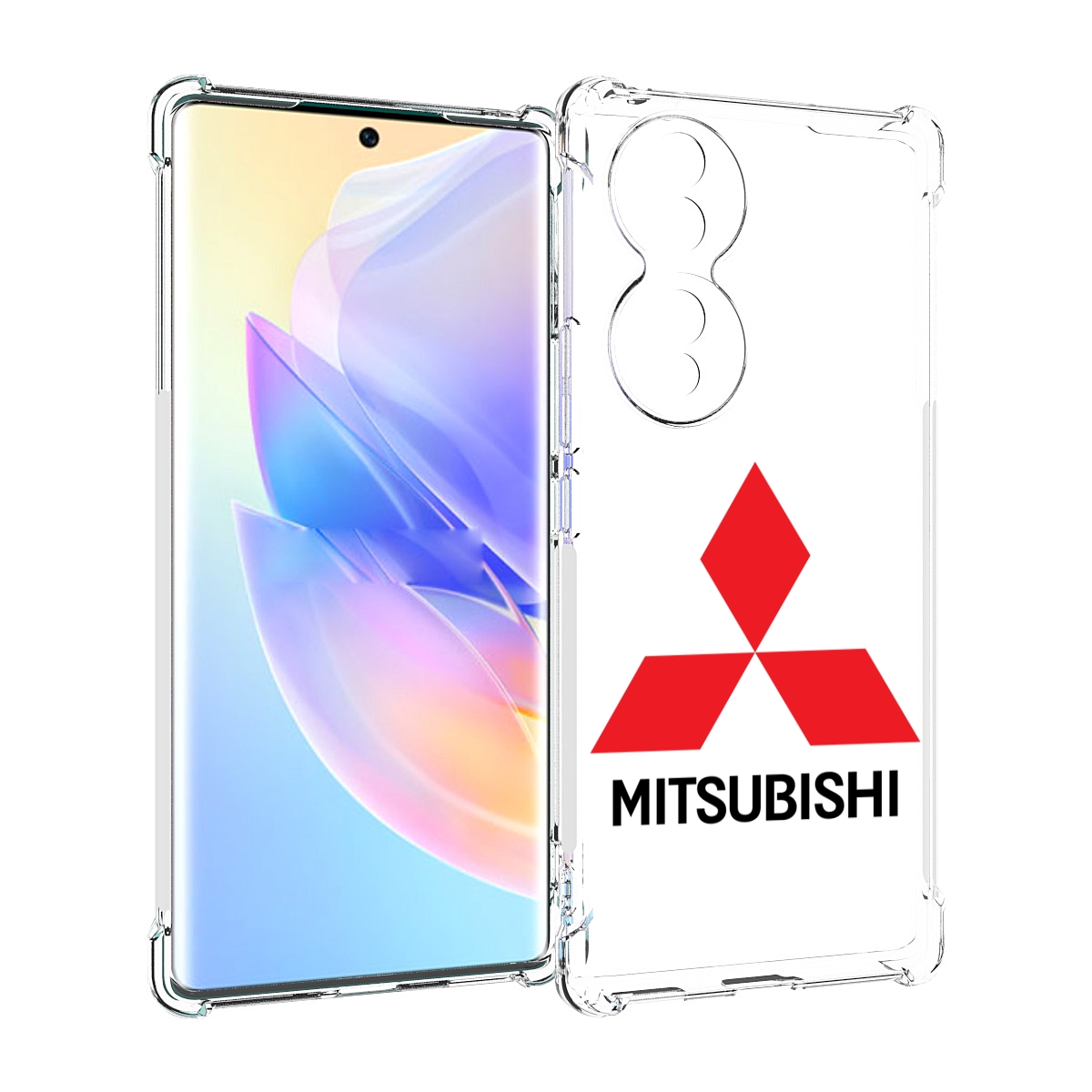 

Чехол MyPads mitsubishi-3 для Honor 70, Прозрачный, Tocco