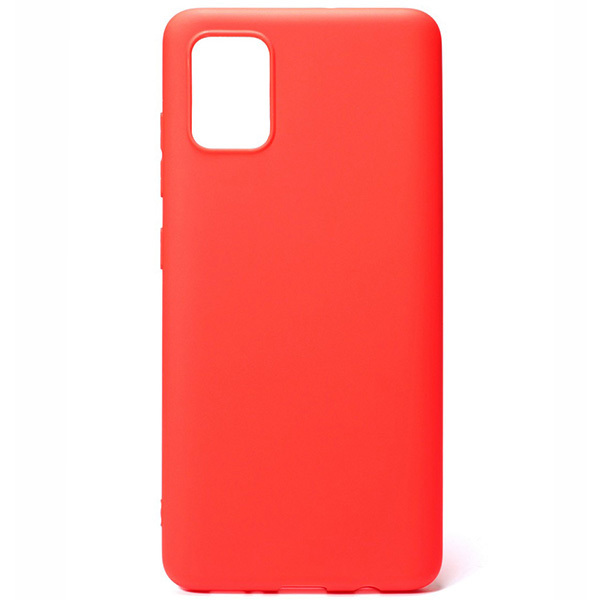 

Силиконовый чехол для Samsung Galaxy A51 Soft Matte Красный