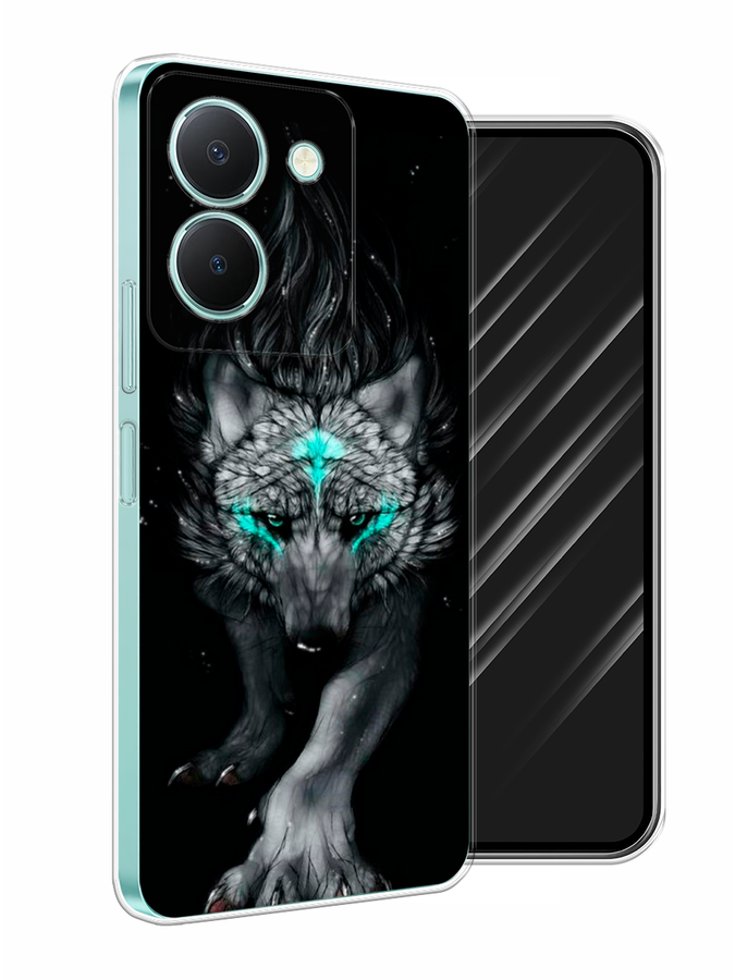 

Чехол Awog на Vivo Y36 "Волшебный волк", Черный;серый, 268950-2