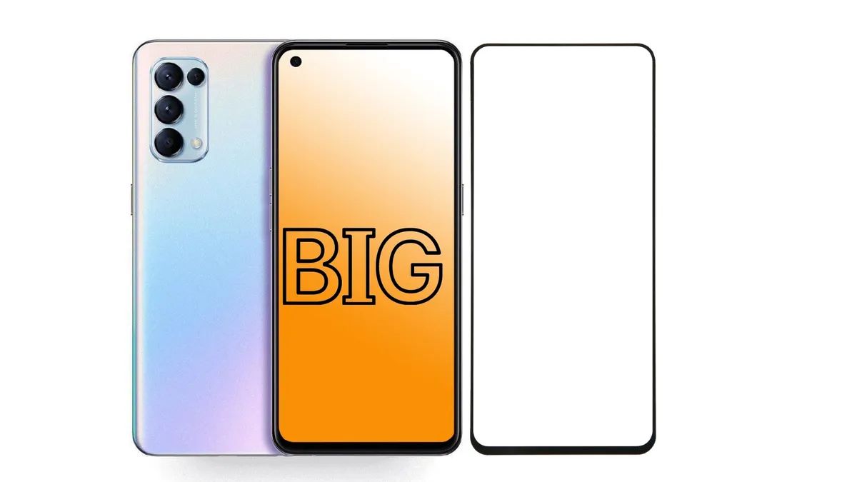 

Защитное стекло BIG для Oppo Reno 5