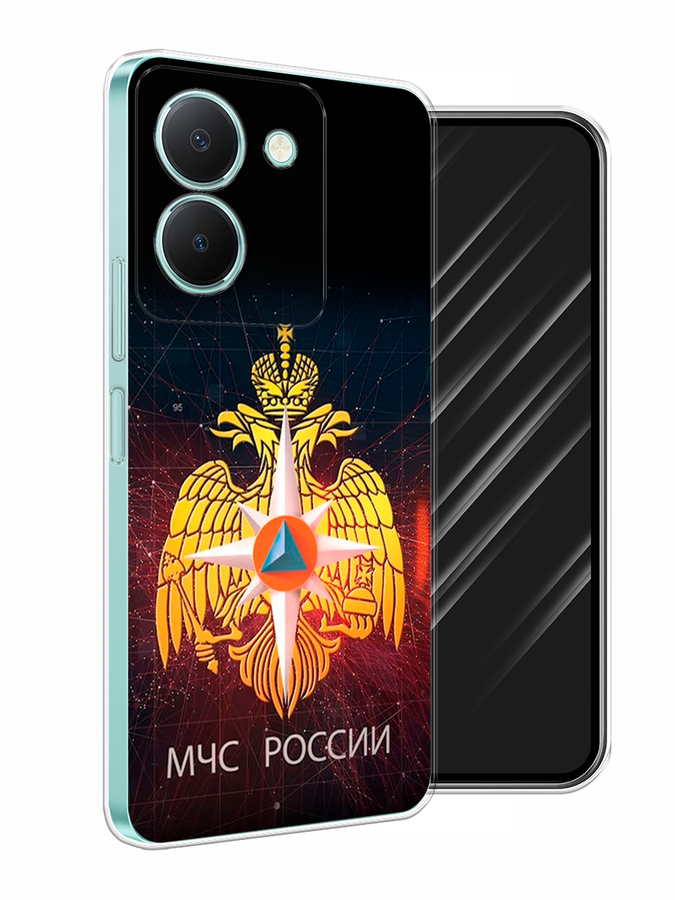 

Чехол Awog на Vivo Y36 "МЧС России", Черный;желтый;красный, 268950-5