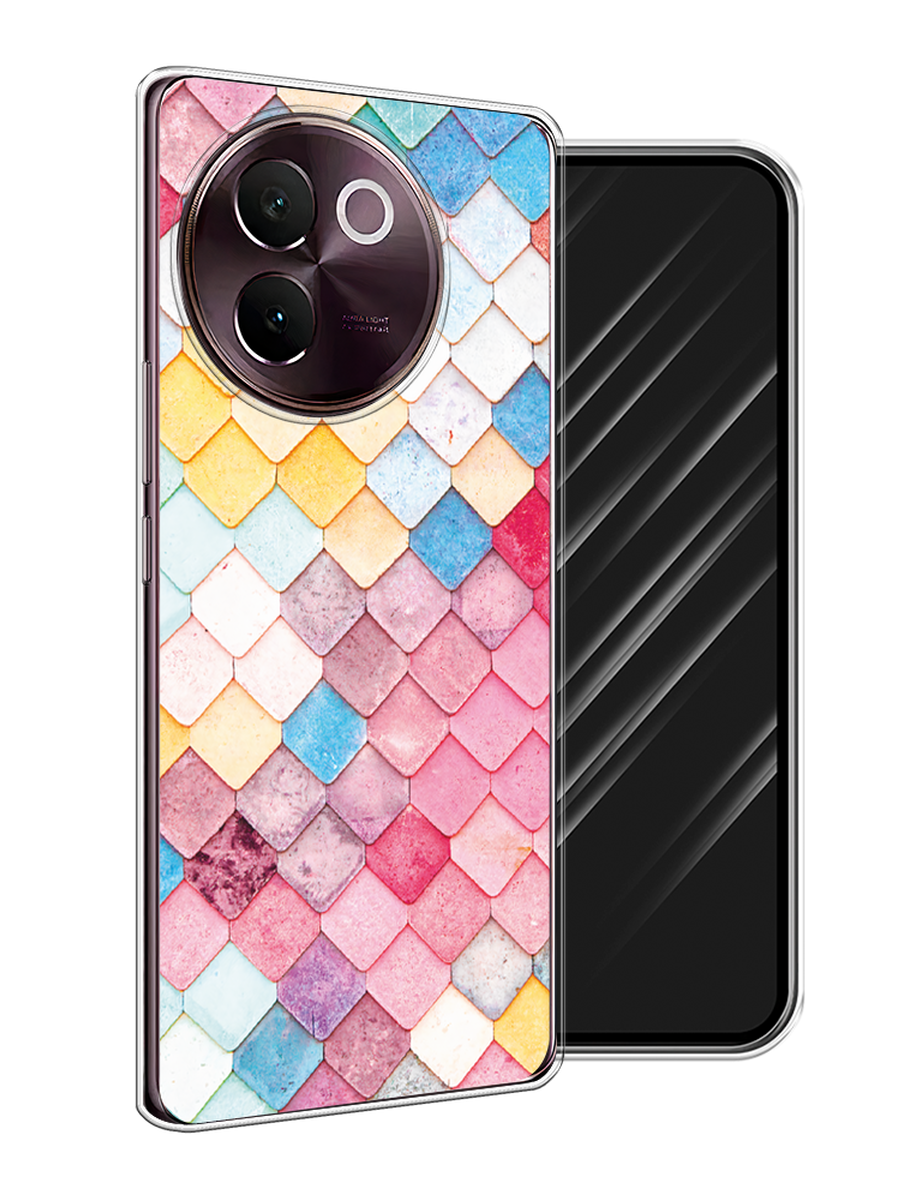 

Чехол Awog на Vivo V30e "Нежные ромбики", Красный, 2610550-1