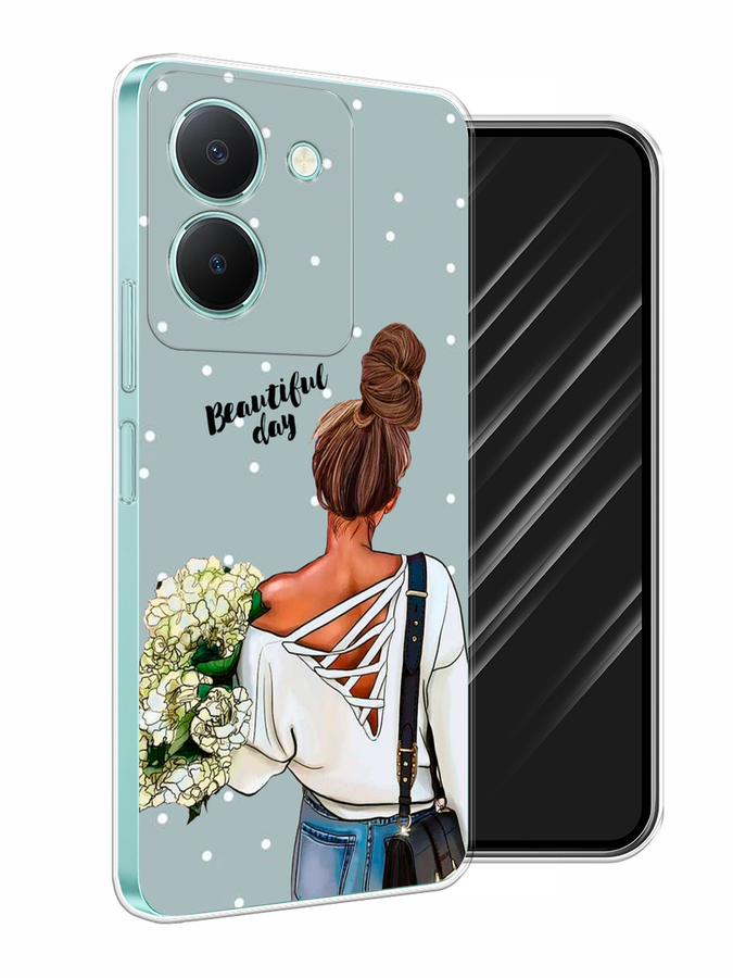 

Чехол Awog на Vivo Y36 "Beautiful day", Голубой;коричневый;бежевый, 268950-6