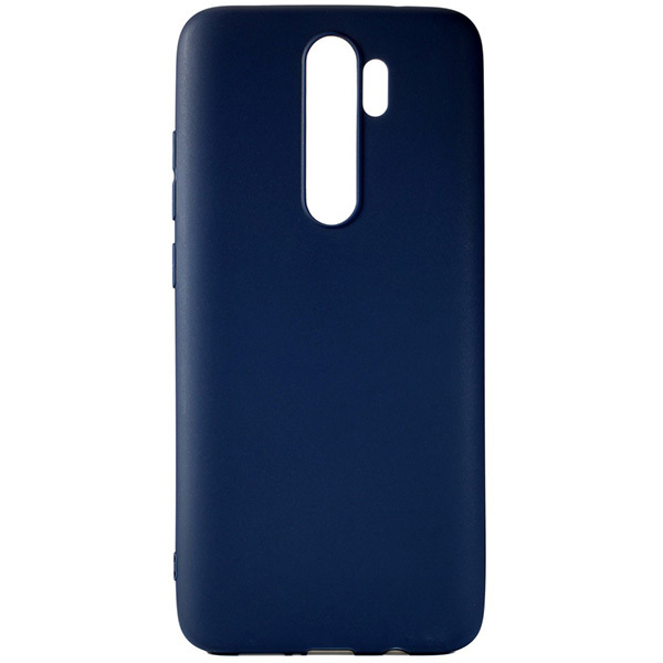 

Силиконовый чехол для Xiaomi Redmi Note 8 Pro Soft Matte Синий